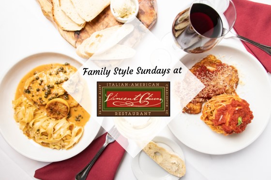 Family-Style Sundays at Vincent Chicco's