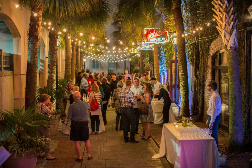 taste of hutson alley event with all seven of Holy City Hospitality's restaurants in attendance